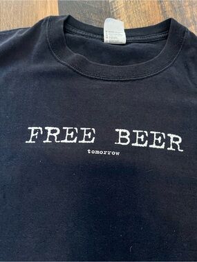 FREE BEER tomorrow Graphic Tee